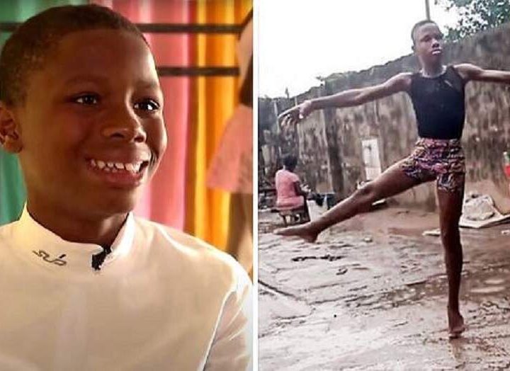 Menino nigeriano que viralizou dançando balé na chuva ganha bolsa em escola dos EUA