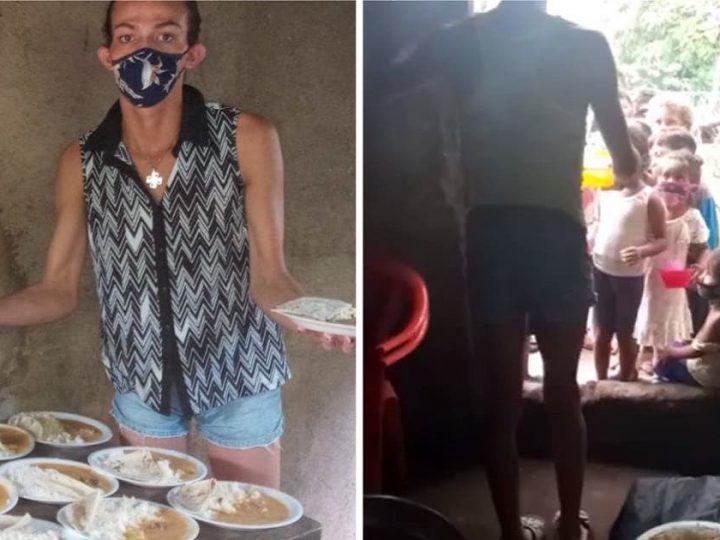 Youtuber se dedica a alimentar crianças necessitadas durante a pandemia