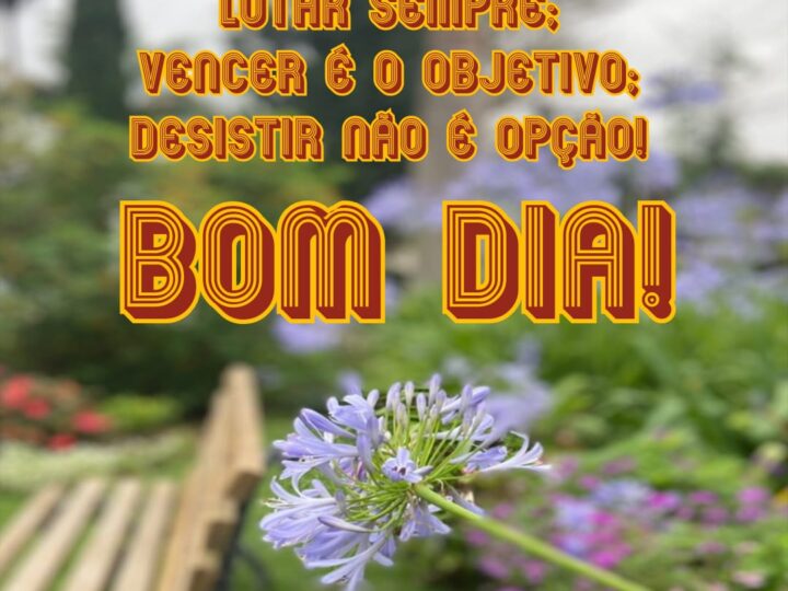 Bom dia!