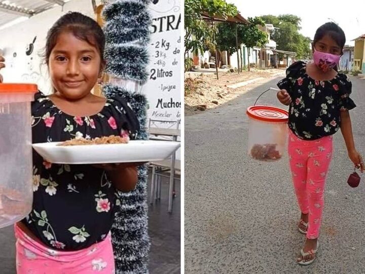 Menina de 9 anos pagou seu próprio presente de Natal com a venda de cocadas caseiras