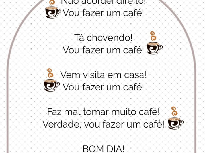 Bom dia!