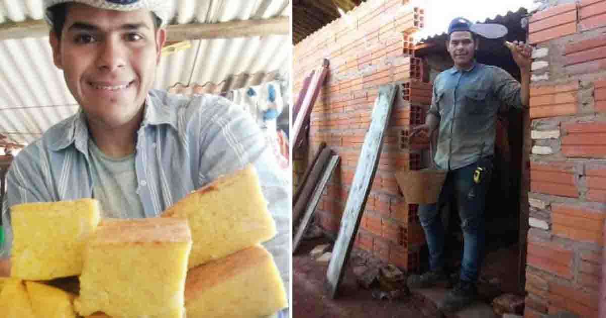 Youtuber paraguaio constrói casa para seus pais publicando vídeos de receitas típicas