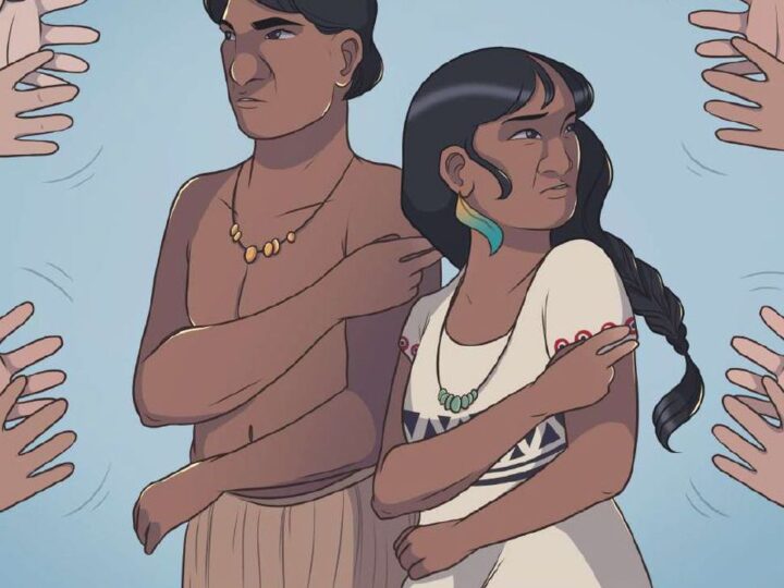 História em quadrinhos retrata língua indígena de sinais