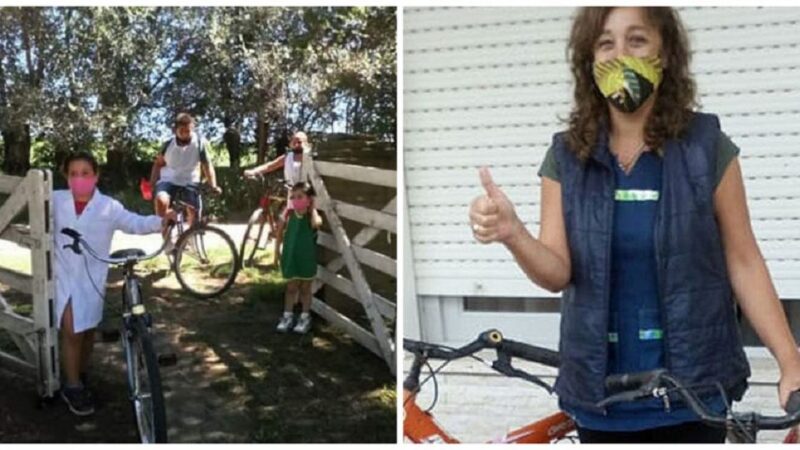 Professora arrecada bicicletas para ajudar seus alunos a irem para a escola