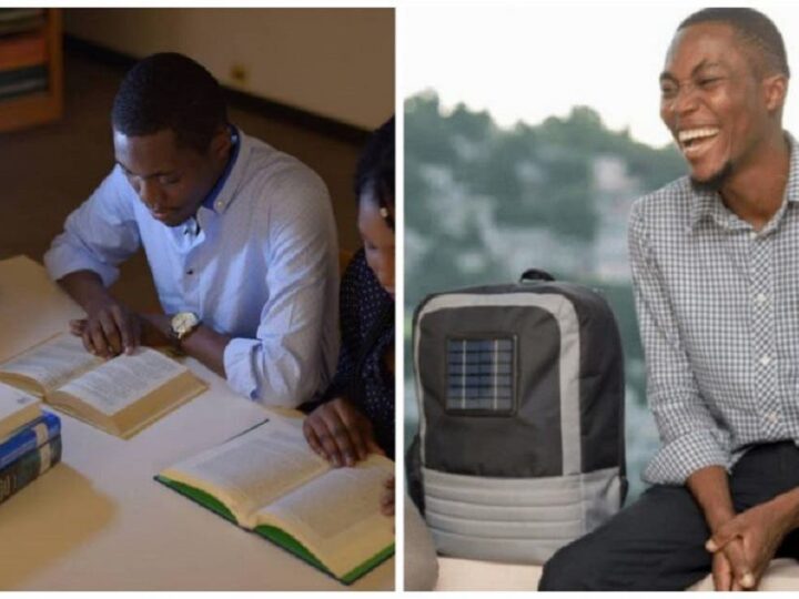 Jovem inventa mochila solar para ajudar crianças que não têm eletricidade em casa