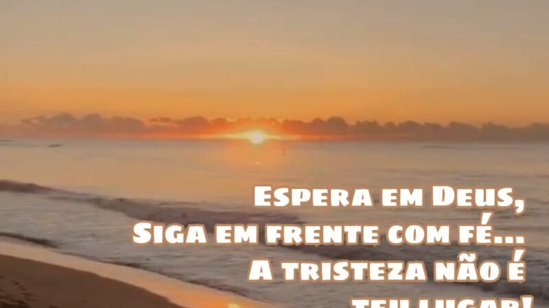 Nossa espera em Deus