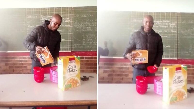 “Não posso ensinar crianças com fome”: professor sul-africano alimenta seus alunos com seu salário
