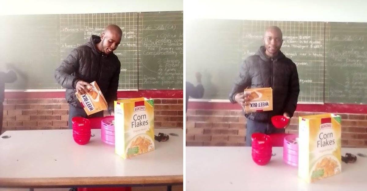 “Não posso ensinar crianças com fome”: professor sul-africano alimenta seus alunos com seu salário