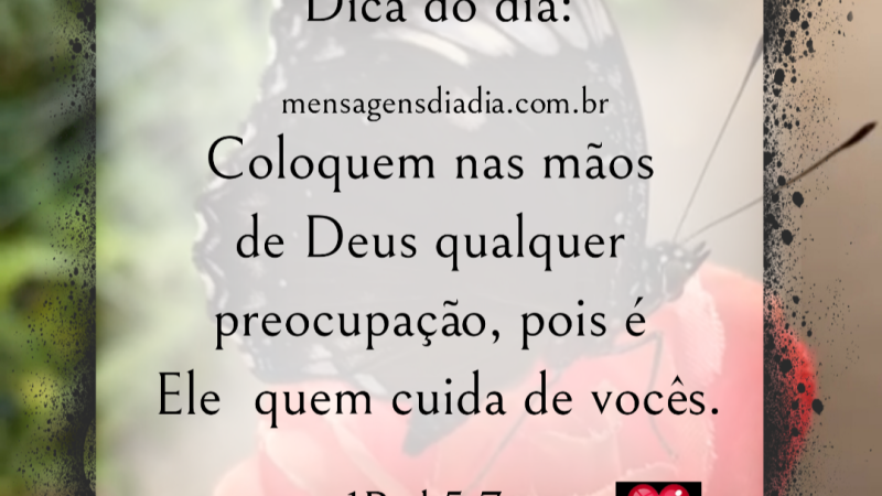 DEUS poderá te ajudar…