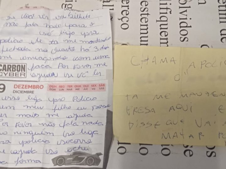 Vizinha encontra bilhete e salva mulher mantida em cárcere pelo marido em Curitiba
