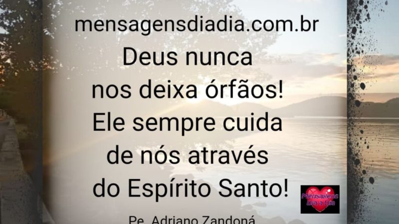 Deus cuida de nós…