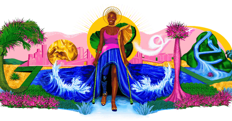 Mama Cax ganha homenagem do Google; conheça história e luta da modelo