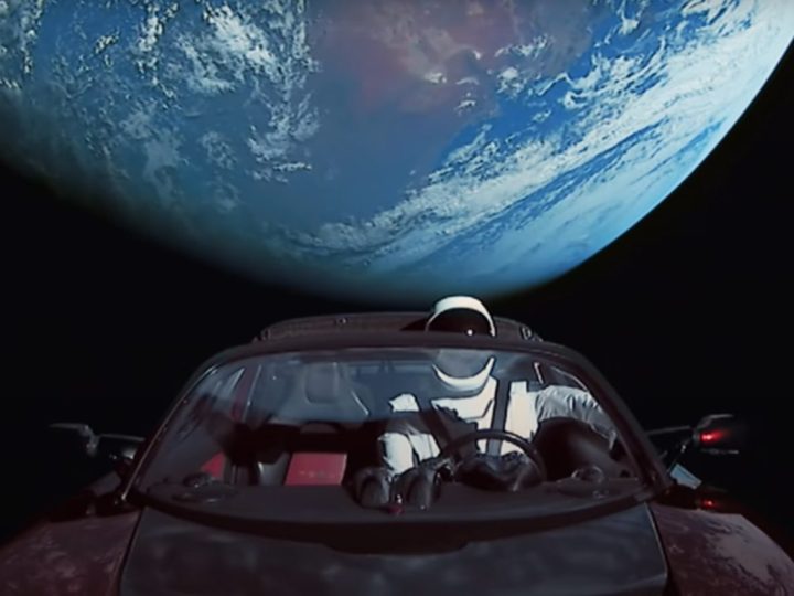 SpaceX lançou um carro da Tesla no espaço cinco anos atrás; onde ele está agora?