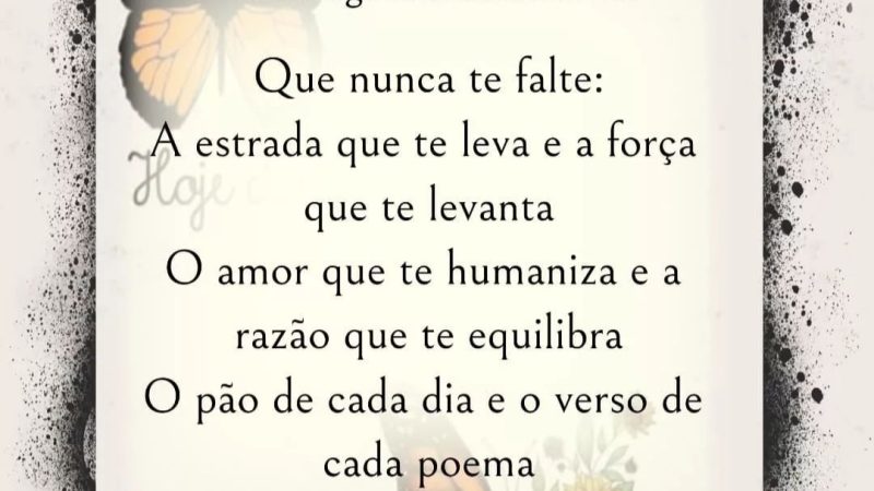 Esperança sempre…