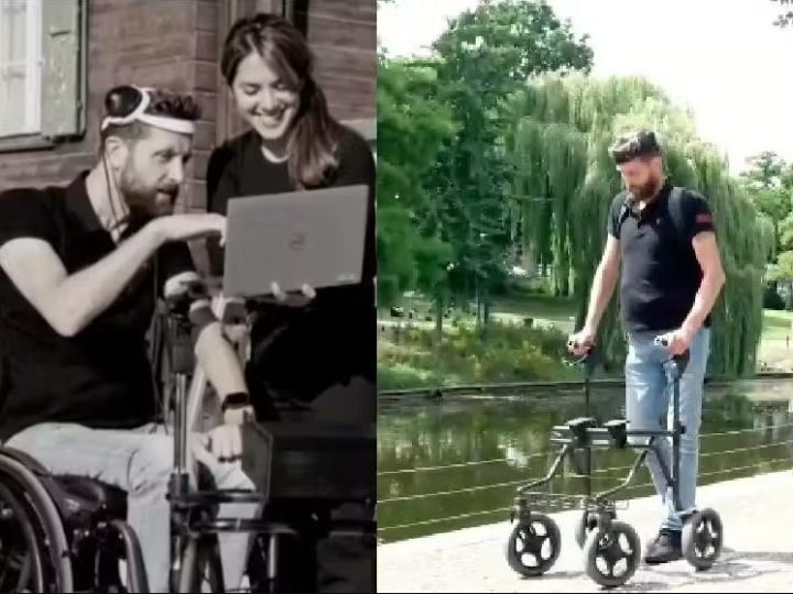 Homem paralisado volta a andar com ajuda de dispositivo inovador; Vídeo