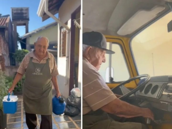 Idoso de 89 anos mostra rotina no serviço para quem “reclama de trabalhar” e viraliza
