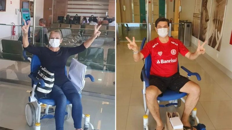 Mãe idosa doa rim e salva vida do filho de 41 com doença renal crônica