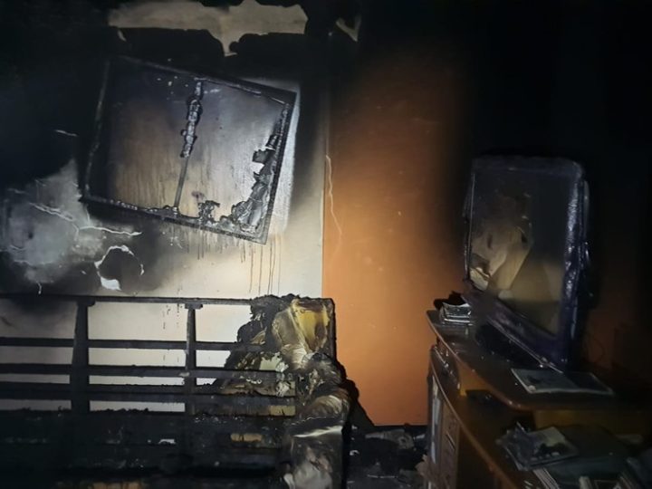 Casal de idosos fica embaixo de chuveiro ligado para se salvar de incêndio em apartamento em Fortaleza