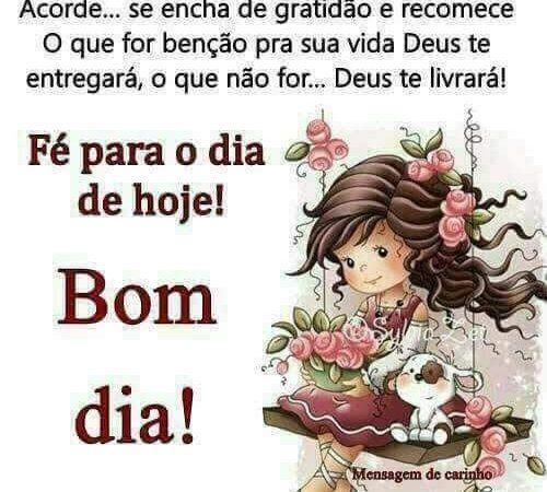 Acorde…se encha de gratidão!